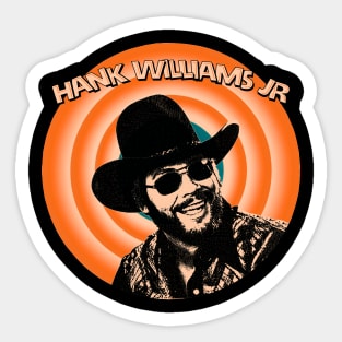 Hank Williams Jr Sticker